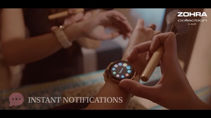 X-Cell Zohra smartwatch short film